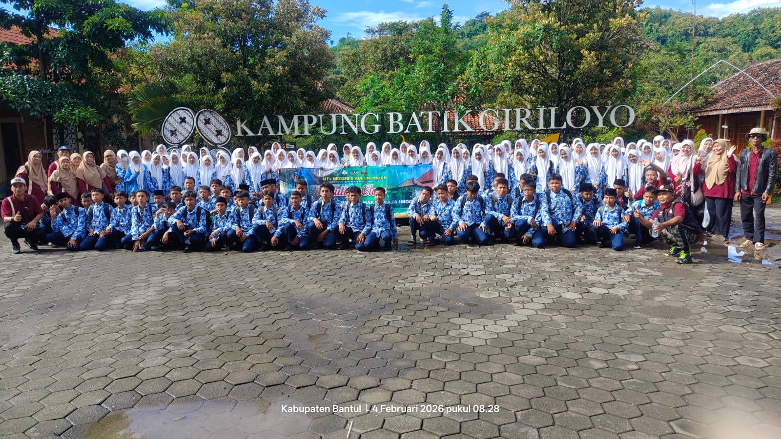 Outing Class MTsN 6 Kulon Progo, Kamad Muslih: Edukasi dan Observasi Bermakna